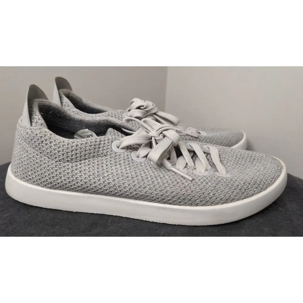 Allbirds Tree Runners Sneakers Gray Knit Lightweight Casual Minimalist